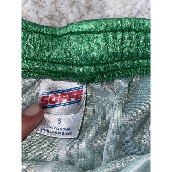 Soffe Juniors Sz. S Green ( Pink) Mesh Shorts. Great Shape - Picture 3 of 8